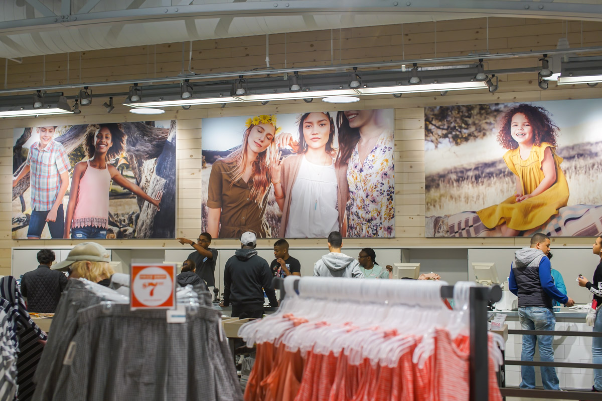 Old Navy Impresses with  SEG Fabrics